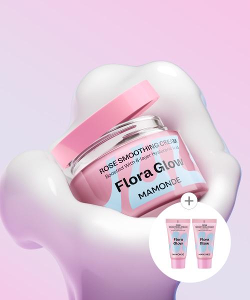 Mamonde Flora Glow Rose Smoothing Cream 50ml