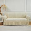 Towel Jacquard Sofa Cover Skirt Elastic Sofa Cover Living Room Combination Non-Slip Elastic Sofa Cover
