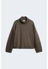 European & American Style Women's High Neck Knit Sweater - Loose Fit, Autumn/Winter