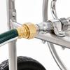 VEVOR Schlauchhaspelwagen, fasst bis zu 250 Fuß 5/8'' Schlauch, Gartenwasserschlauchwagen Mobile Werkzeuge mit 4 Rädern