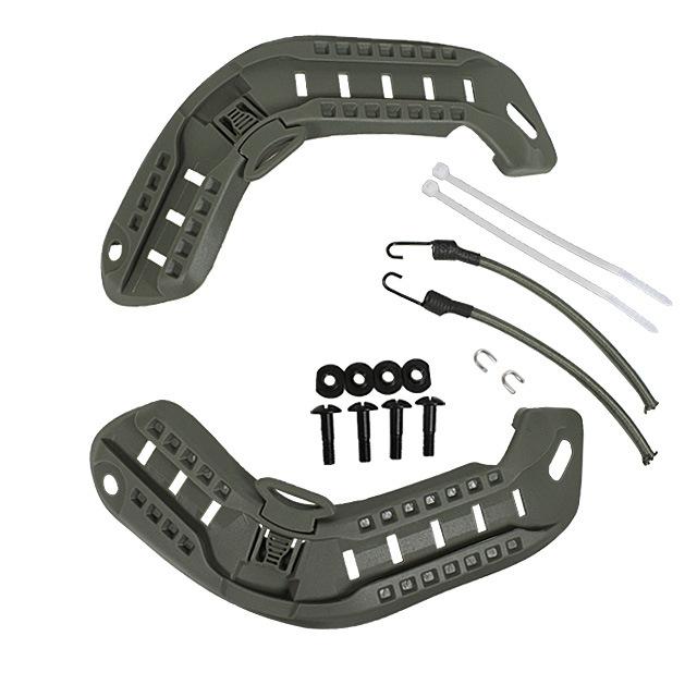 Tactical MICH2000 Helmet Side Guide Rail ABS ARC Helmet Mount Rail Airsoft Mich 2000 Helmet Accessories