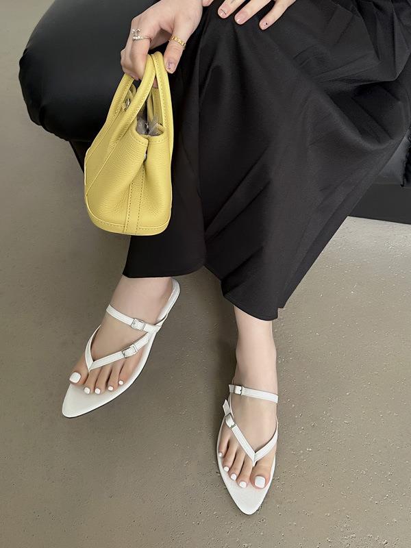 

Fashion Rubber Slippers Flat Shoes Female Fur Flip Flops Slides Slipers Women Fashion Low Hawaiian 2025 Luxury Soft Summer Beach PU Hoo 35