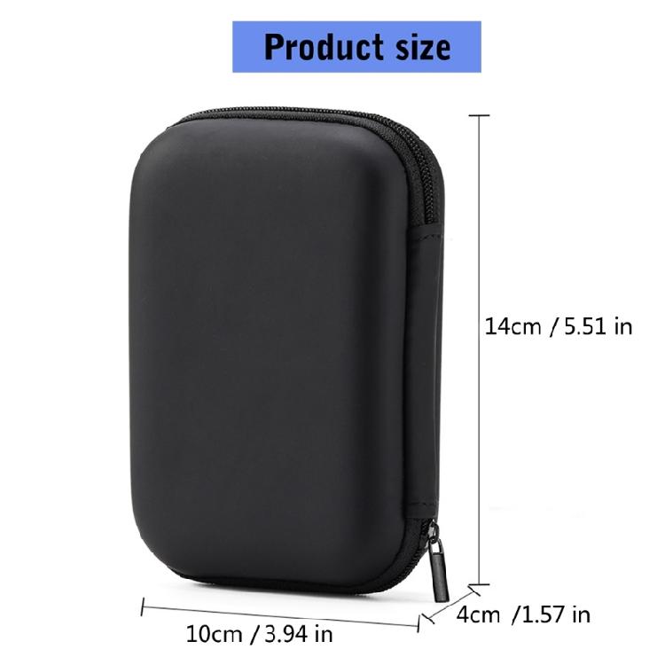 Shock Resistant Carrying Case Mouse Bag For Computer Mouse And Portable Hard Drive Storage Box Durability Design
