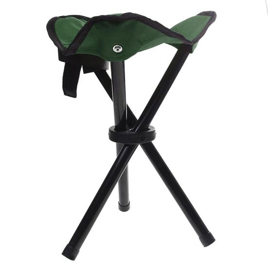 Folding Chair Portable Outdoor Camping Garden Travel Canvas Tripod Stool Chair