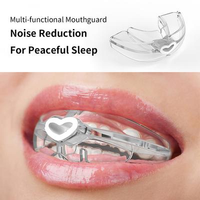 Chránič proti chrápání a bruxismu, náustek proti chrápání, bruxismu, zařízení proti chrápání a apnoe, silikonový rovnátka, zubní retainér
