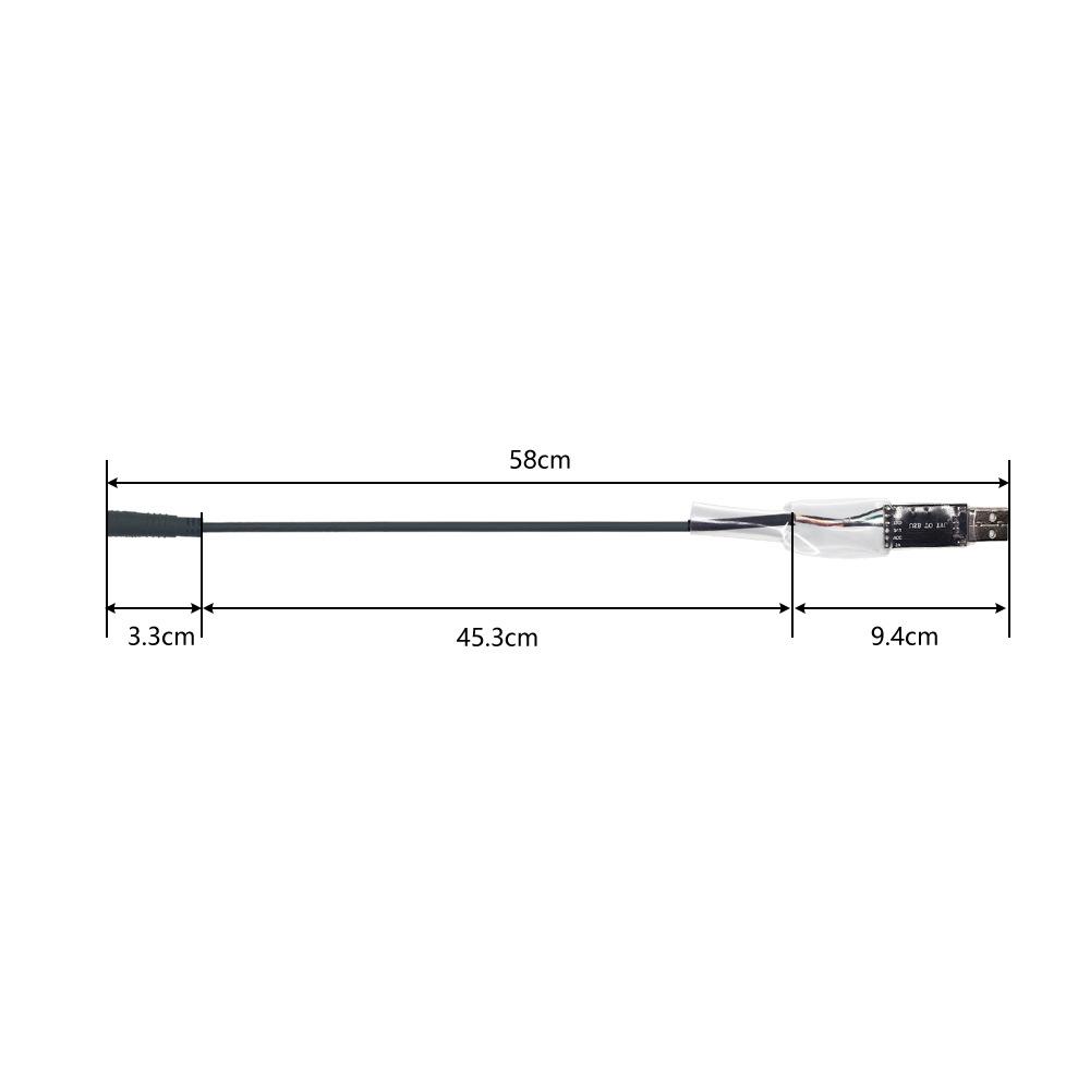 USB Programming Cable Cord for BAFANG BBS01 S02 S03 BBSHD E-bike Mid Drive Motor