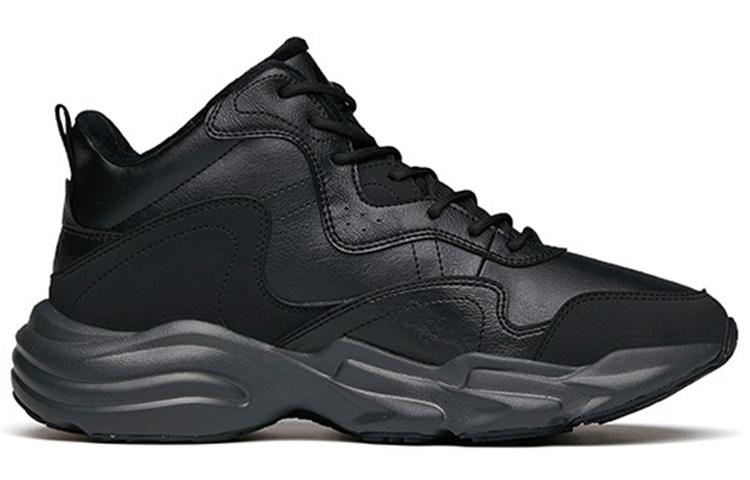 Men's Sneakers Anta Life Collection Synthetic Leather Cushioning Slip Resistant Abrasion Resistant Mid top