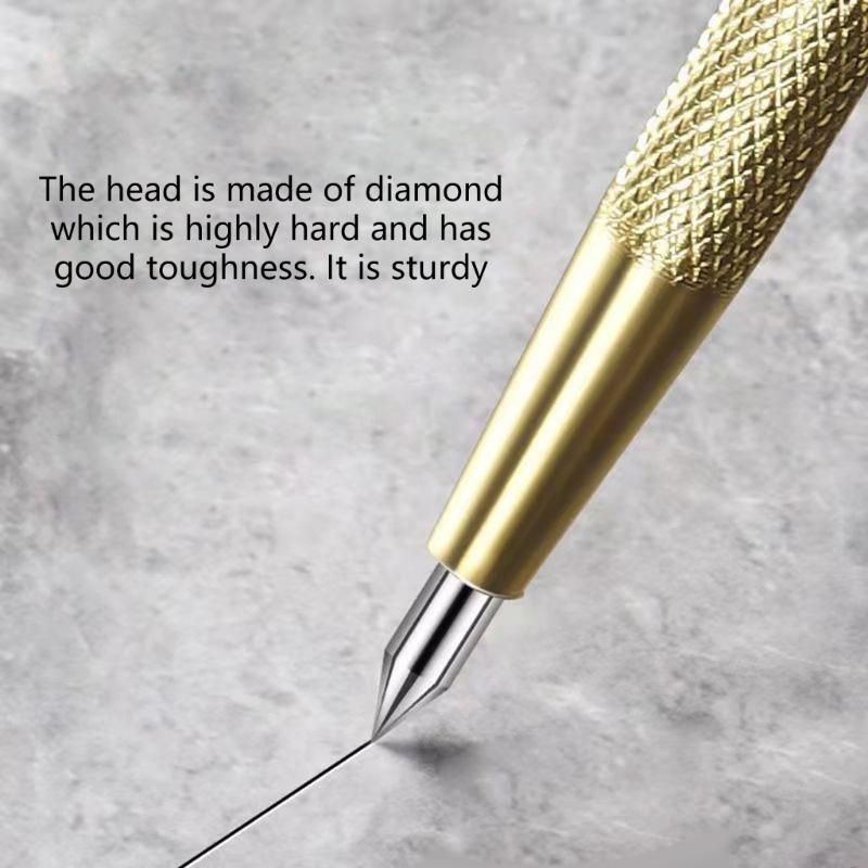 Accuracy Ground Steel Engraving Pens for DIY Glass Tile Cutting and Metal Marking Activities