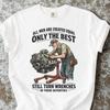 Vintage Garage Mechanic Shirt 70th Birthday Gift for Dad Funny Car Repair Tee for Grandpa Who Still Loves Fixing Engines Retro Workshop Tee