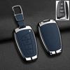 Zinklegierung Leder Auto Schlüsselhülle Hyundai Grand Santa Fe 3Dm Ix45 Ix35 Genesis Dh Grandeur Azera Hg Equus Schlüsselhülle