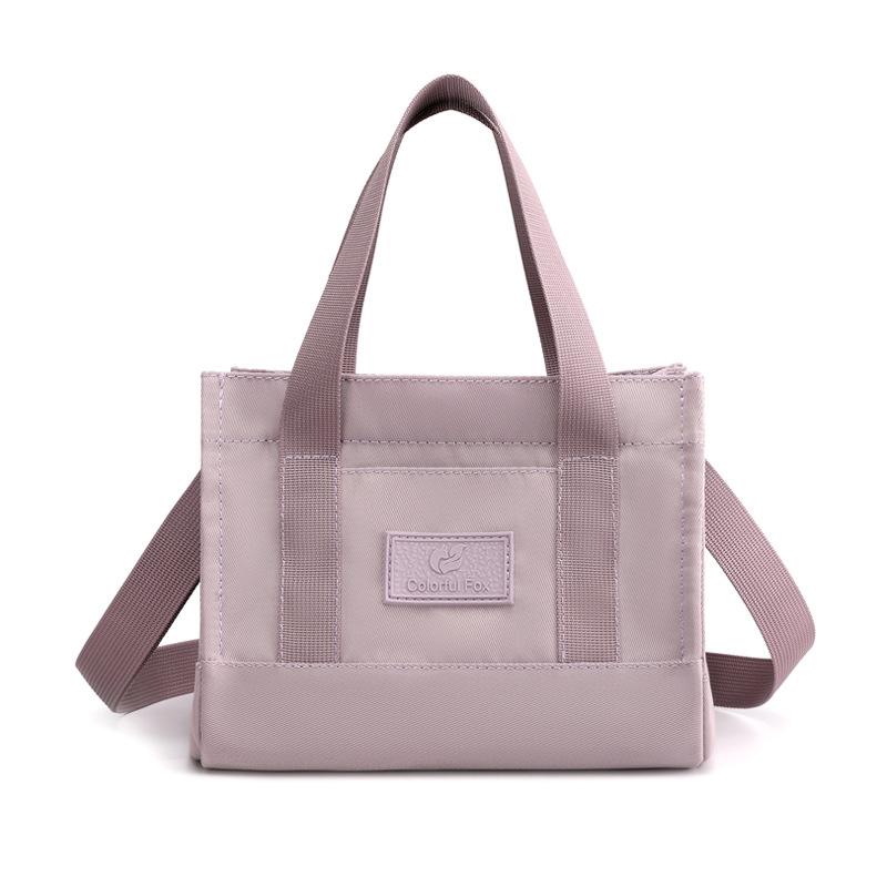 Waterproof nylon women's bag shopping portable versatile shoulder bag fashionable simple personalized messenger bag