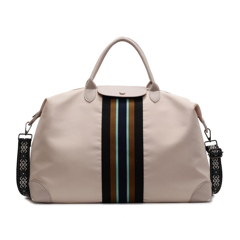 Men's and women's fitness large-capacity ethnic style hand-held travel bag dry and wet separation fashion portable commuter luggage bag