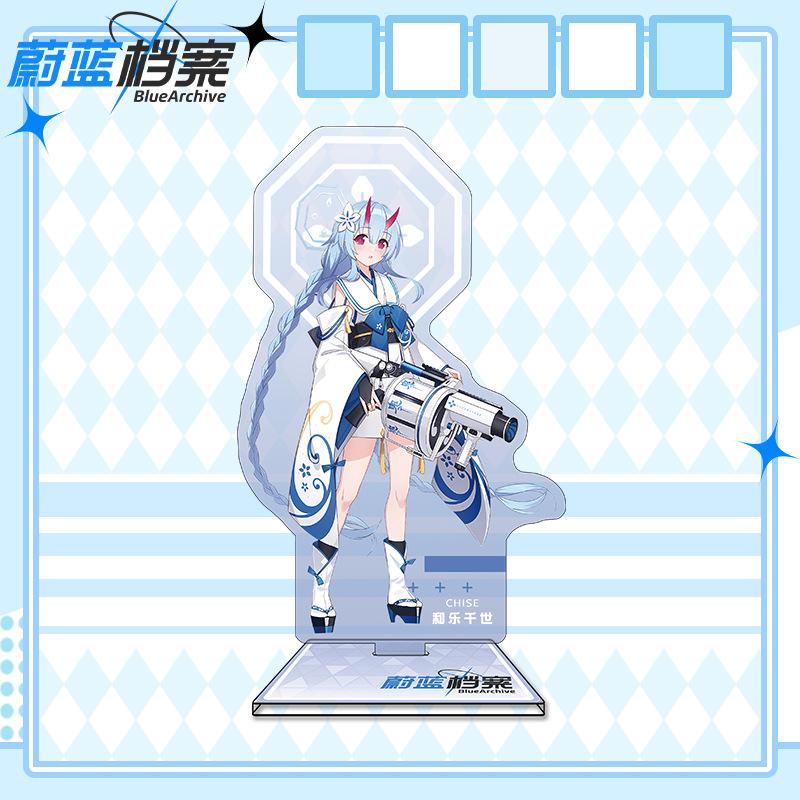 16cm Height Blue Archive Acrylic Stand Character Figurine
