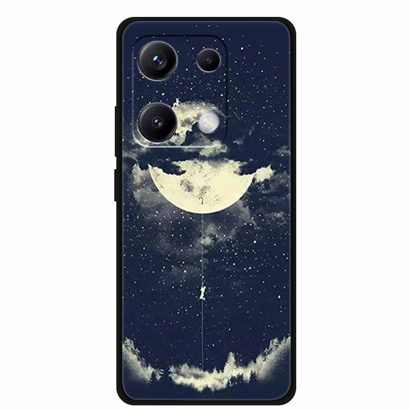 For Redmi Note 14S Case Luxury TPU Soft Silicone Back Cover Phone Cases for Xiaomi Redmi Note14S Protector Lovely Bumper Coque