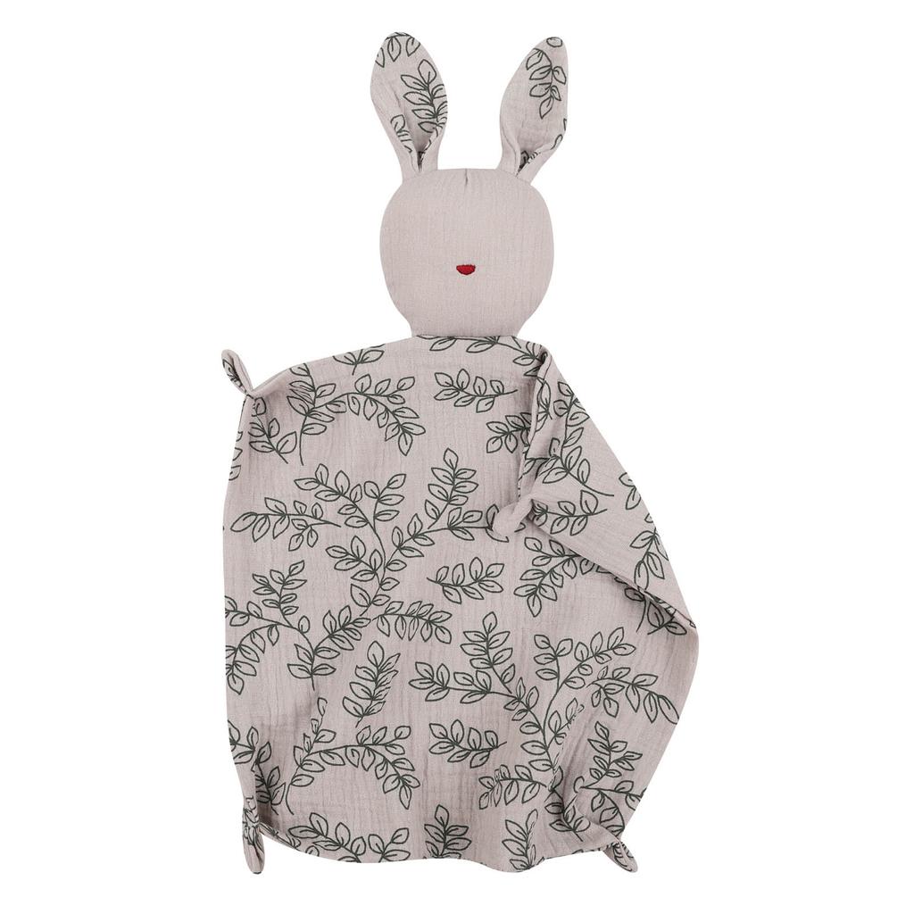 Printed Security Blanket Rabbit Soothe Appease Towel Soft Saliva Towel Cotton Soothing Towel Comforter Blanket Towel