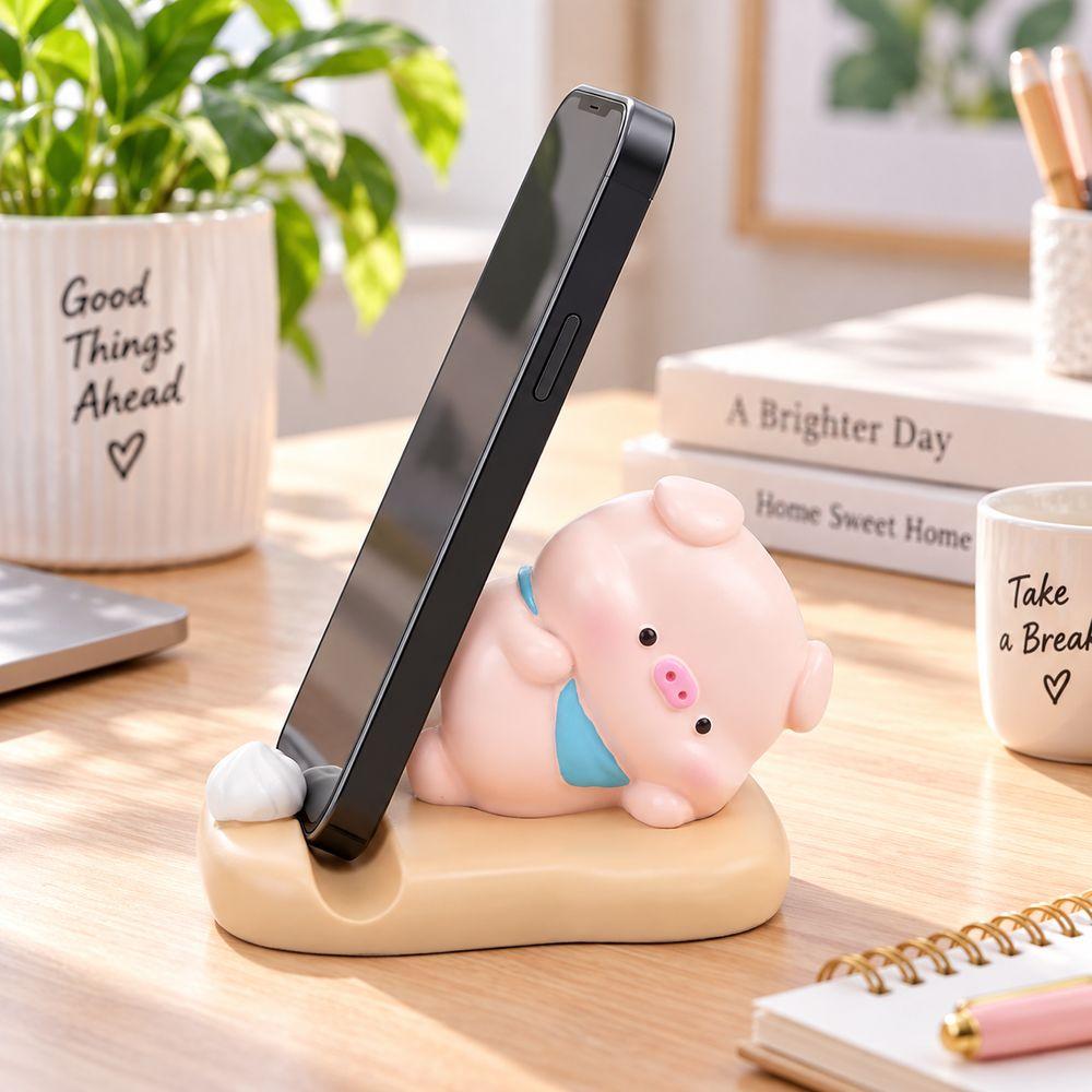 Cartoon Animal Cell Phone Stand Multi-Purpose Desk Ornament Cute Mobile Holder Giving