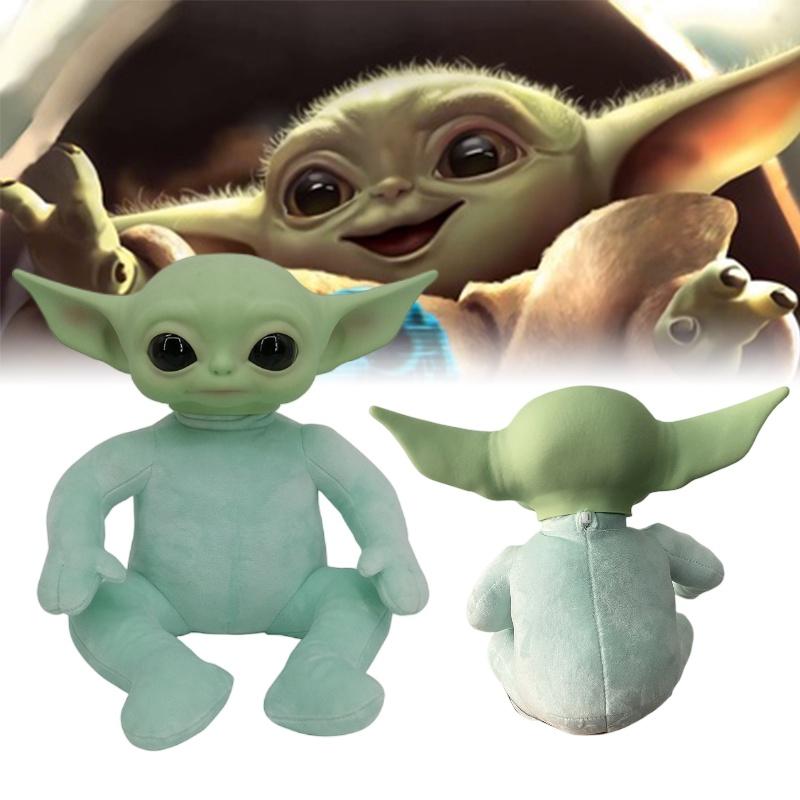 Yoda Baby Plush Doll Mandalorian Christmas Infant Toy Alien Figurine