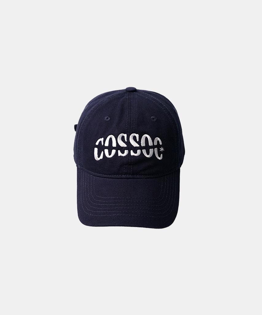 Koso Basic Text Logo Washed Ball Cap (Burgundy)