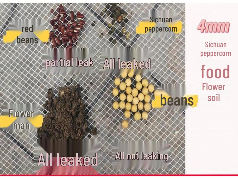 Round Agricultural Sand and Rice Sieve Mesh Filter Tool