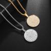 European and American Popular Titanium Steel Solomon Magic Amulet Pendant Fashion Stainless Steel Seven Angel Guardian Necklace