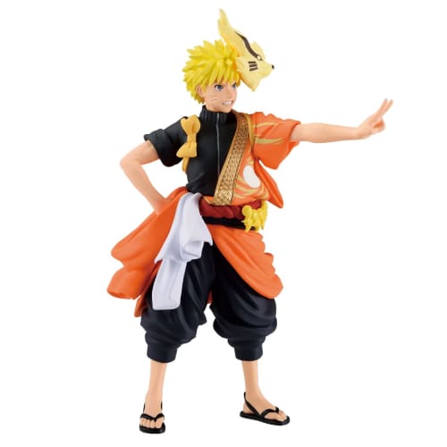 BANPRESTO Naruto Shippuden Uzumaki Naruto Figure (TV Anime 20th Anniversary Costume)