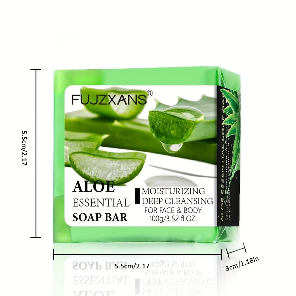 Aloe Vera Soap Deeply Cleanses the Face, Making It Smooth and Moisturized.