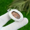Oval Ocean Jasper Gemstone Mother Elegant Engagement New Pendant Sterling Silver