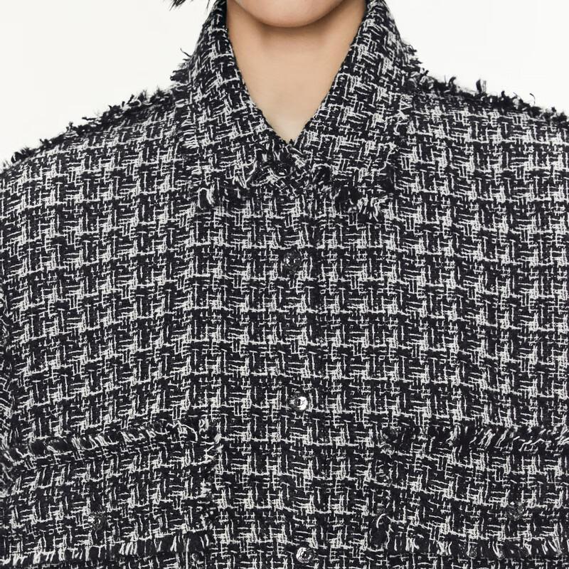 JNBY Women's Tweed Blend Jacket