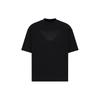 Loose Fit Round Neck Drop Shoulder Short Sleeve T-Shirt Men Tops Black 3D1T93-1J0EZ-0028
