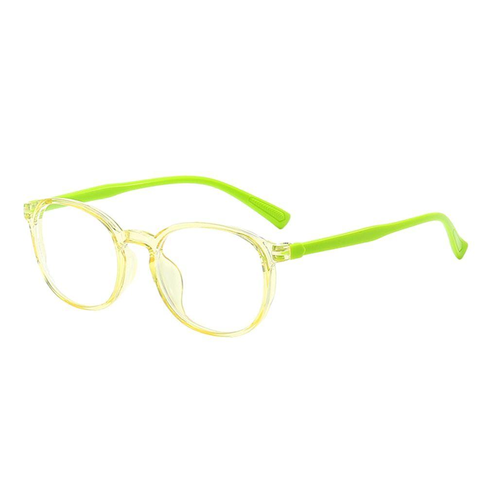 Kinder Blaulichtfilternde Brille Silikonrahmen Klare Gläser für Computer-Gaming Sicherheitsbrille Mädchen Junge