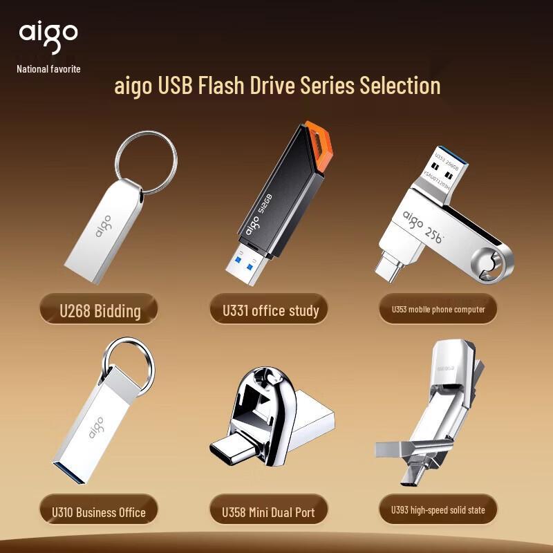 aigo U268 Portable USB 2.0 Flash Drive