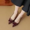 Niche Design Sense Mary Jane Single Shoes Women's 2025 Spring and Summer New Fashion Pointed Head Shallow Mouth Thin Heel Women's Single Shoes