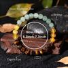 Festive Gifts Green Aventurine Citrine And Tiger Eye Beaded Bracelet Warm Fashion Jewelry For Men And Women Daily Wear Simple Versatile Accessory