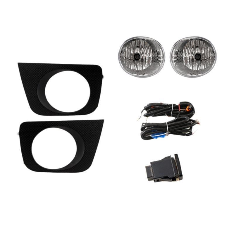 For Toyota 4 Runner Hilux 2005-2009 Compatible Fog Light Fame Assembly With Wires Harness Switch Car Front Fog Light Lamp