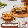 Microwave-Safe Glass Food Container Set