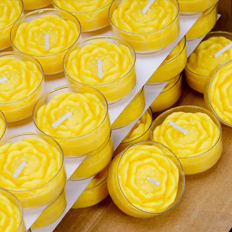 LIEI Plum Blossom Smokeless Ghee Lamps