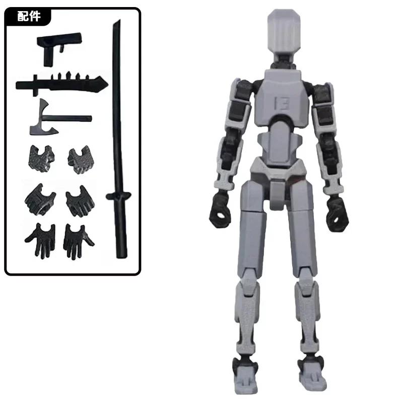 Multi-Jointed Movable Shapeshift Robot 3.0 3D Printed Mannequin Dummy Action Model Doll Toy Parent-children Game For Kids Gifts