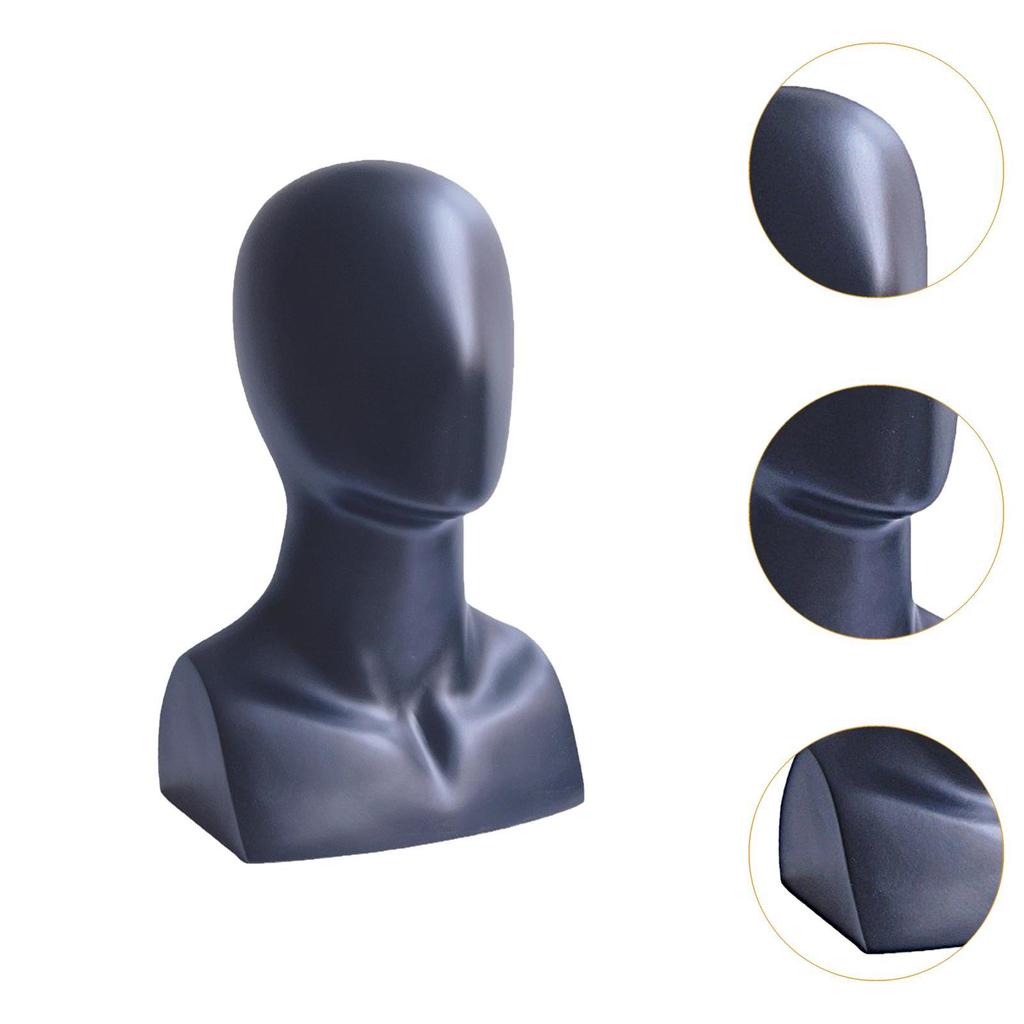 Schaufensterkopf Schaufensterkopf Multifunktional mit Schulter Perückenständer für