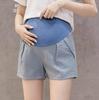 2023 Summer Maternity Cotton & Linen Belly Support Shorts - Casual, Trendy, Loose Fit for Pregnant Women