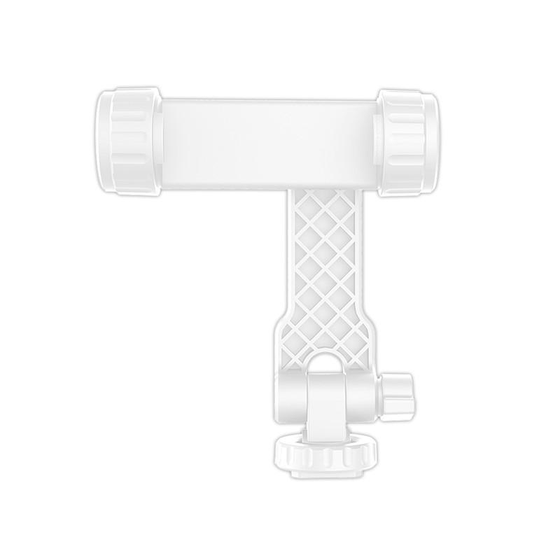 

Cell Phone Holder Vlog Tripod Mount Adapter With Cold Shoe Mount 1/4 Screw Holes for Smartphone Vlogging Video LED Light Mic