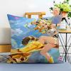 Game Genshin Xilonen Cushion Cover Washable Linen Pillowcase Soft For Sofa Bed Cozy Home Room Decor