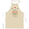 Kitchen Apron - Max List of Good Children - Breton Print - Durable Cotton - Made In France