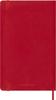 Moleskine 2026 January Weekly Large Size W x 21cm Soft Scarlet DSF212WN3Y26 Planner, Start, 12-Month Diary, (13cm H), Cover, Red,