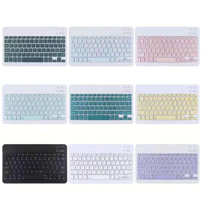 OLOEY 10-inch Ultra-Thin Universal Bluetooth Mechanical Keyboard