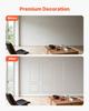 Wall Molding 3 Pack, Wainscoting Panels Kit, Lightweight Paintable Polystyrene, Easy To Install, Waterproof Accent Wall Trim for Interior Décor Living
