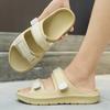 Couple's Summer Thick Soled Adjustable Slippers, Plus Size Men's and Women's Sports Slippers, Beach Slippers