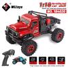 Wltoys 1/18 Mini RC Car 184020 2.4G With LED Lights 4WD Off-Road Electric Crawler Vehicle Remote Control Truck Toy for Children