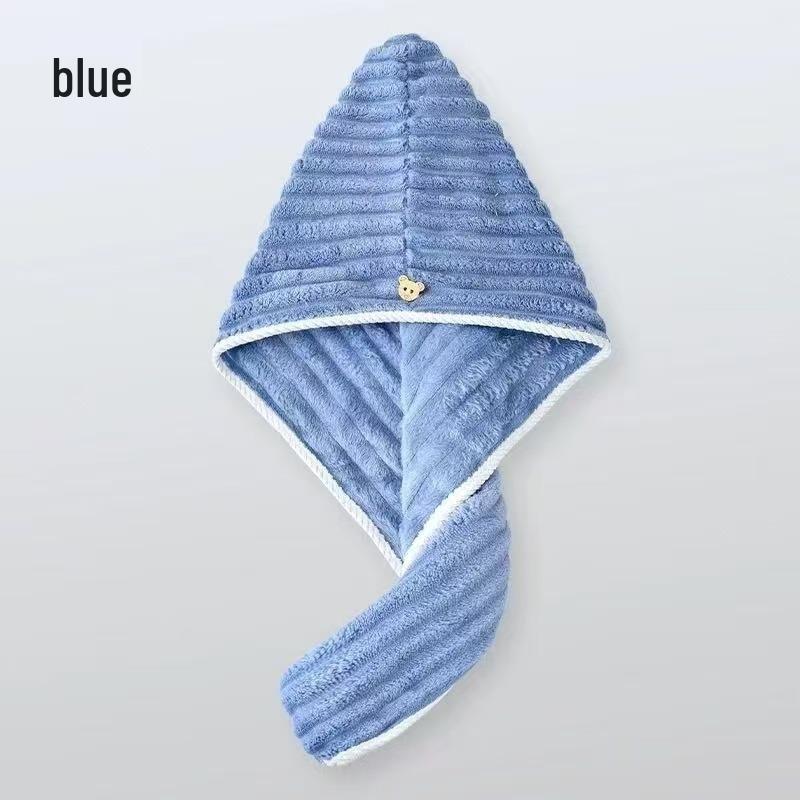 Double-Layer Quick-Dry Super Absorbent Hair Towel Wrap