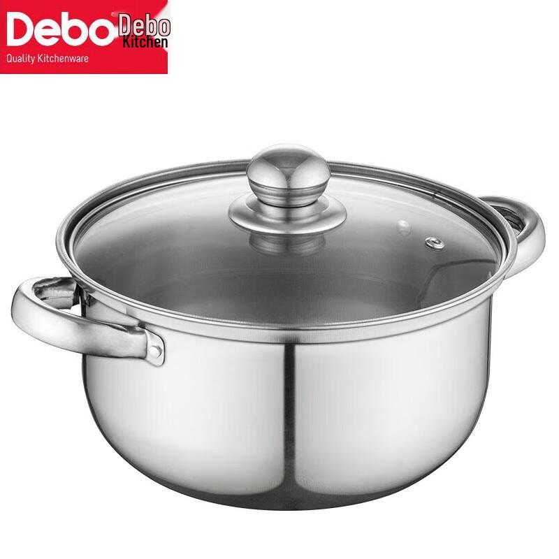 Debo DEP-179 Flensburg 20cm Stainless Steel Soup Pot