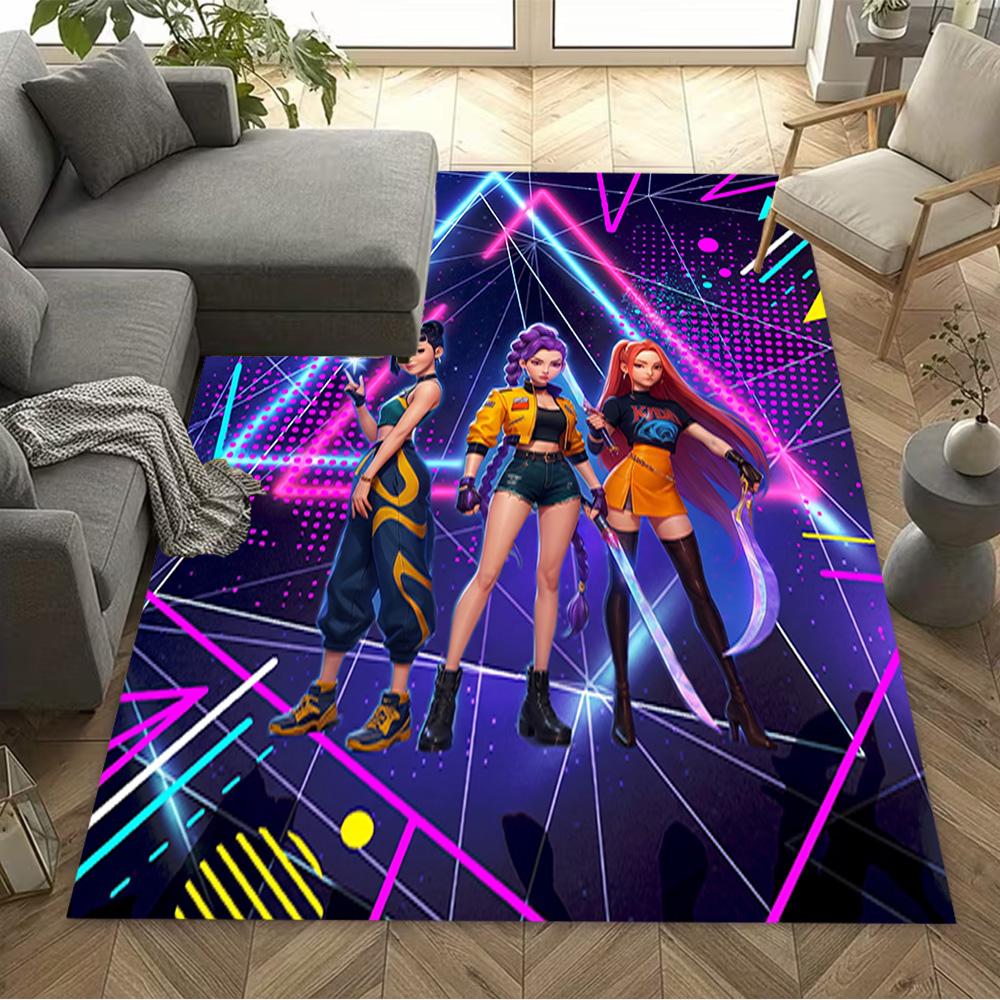 Bad Girls Club Floor Mat Design for Game Room Outdoor Foyer Decorate room Antislip Carpet Decorate Offices Birthday/Christmas Gift